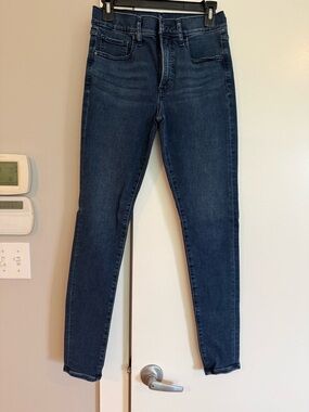 Express Dark Blue Skinny Jeans